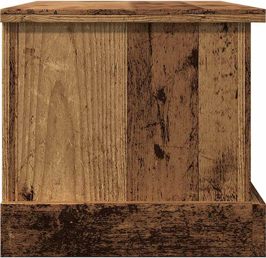 vidaXL Lebensmittelgläser & Behälter für Kaffee mit Deckel Hölzernes Braune 30x28x50cm