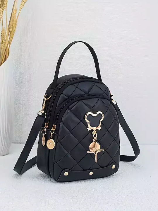 Knitted Women's Backpack White