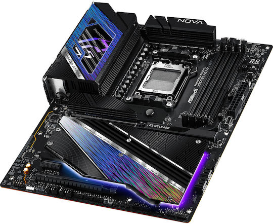 ASRock PHANTOM GAMING X870E Nova WiFi Motherboard ATX με AMD AM5 Socket 90-MXBPX0-A0UAYZ