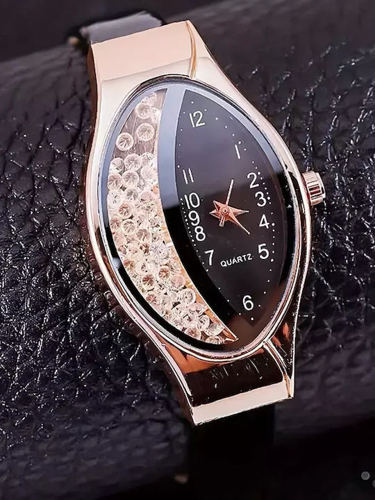 Quicksand Oval Pointer Quartz Casual Watch