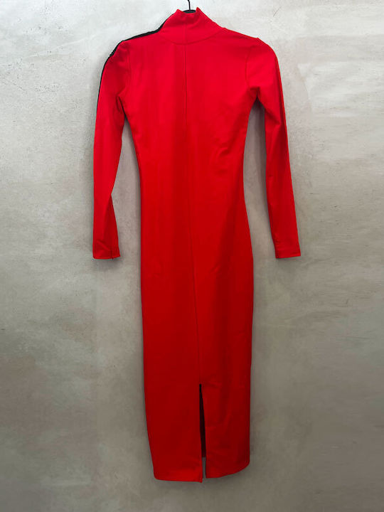 Rochie Midi De Seara Roșie