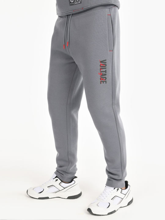 Sweatpants with Elastic Gray