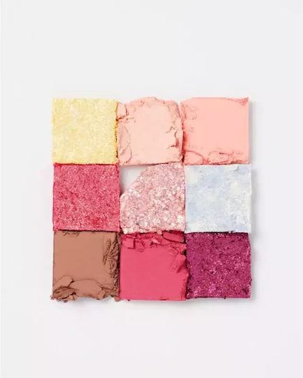 Unleashia Glitterpedia Eye Palette Paletă cu Farduri de Pleoape Matifiant Formă Solidă All Of Peach Ade 6.6gr