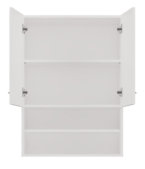 TOH Cabinet de baie L64xA30xÎ90cm Alb