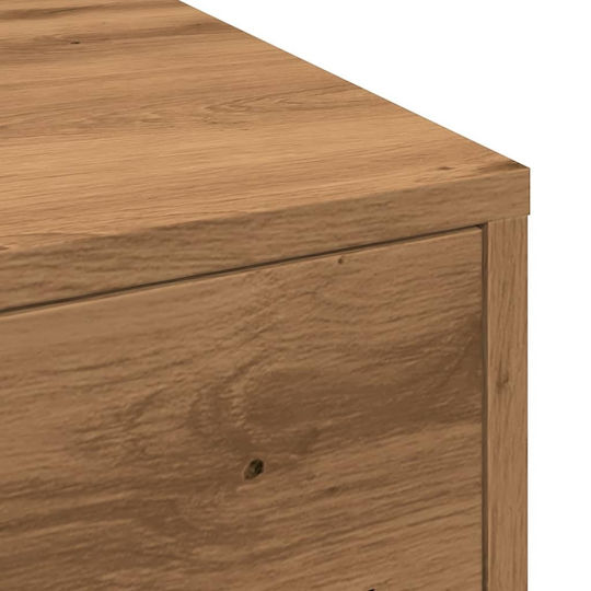 vidaXL Bathroom Cabinet L22xW44xH61.5cm Oak