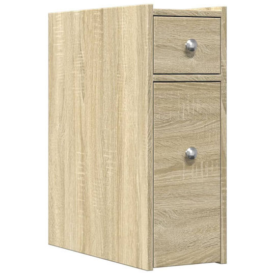 vidaXL Bathroom Cabinet L21.5xW50xH60cm Sonoma