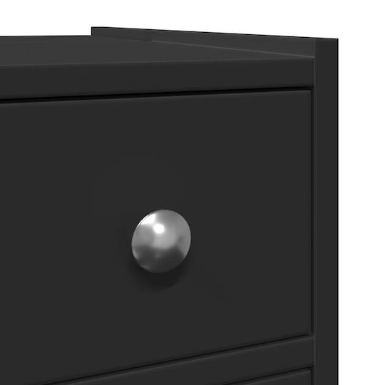 vidaXL Bathroom Cabinet L21.5xW50xH60cm Black