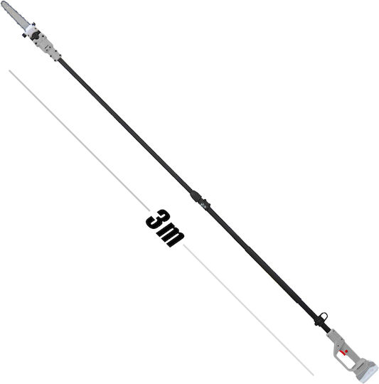 Nakayama EC1620 Teleskopisches Kettensäge Akku 21V Solo Gesamtlänge 300cm und Klinge 20cm