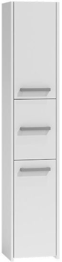 Topeshop S33 Στήλη Μπάνιου Δαπέδου Μ30xΒ30xΥ170cm Λευκή