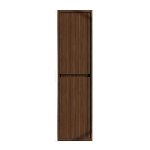 Martin Wall Hung Cabinet Bathroom Column Cabinet L35xD30xH130cm Brown