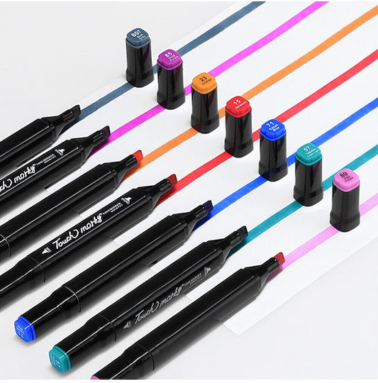 Permanent Zeichenmarker Dicke Set 168Stück