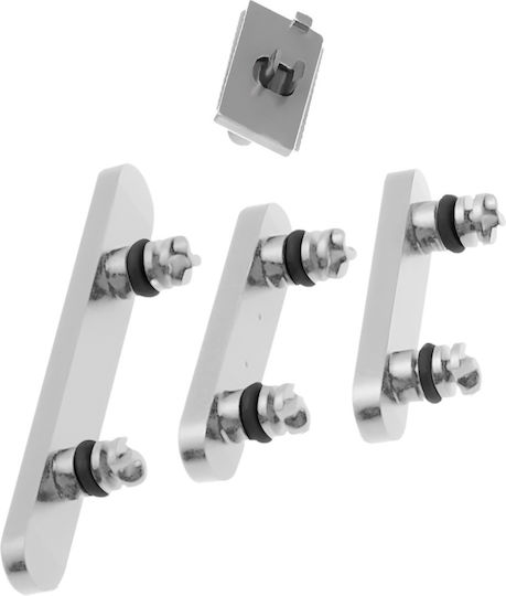 Clappio Power Volume Mute Button Iphone 13 13 Mini White