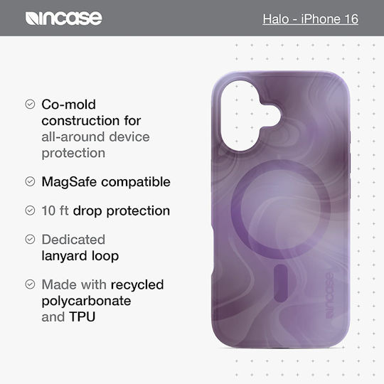Incase Halo Case Magsafe Iphone 16 Case Tidal Ocean