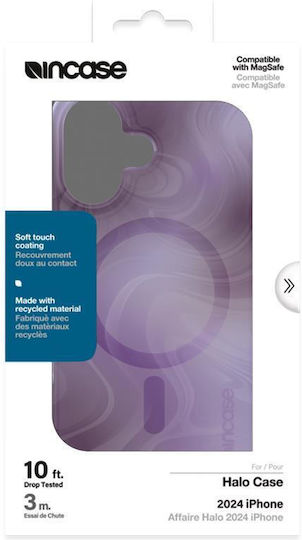 Incase Halo Case Magsafe Iphone 16 Case Oil Slick Lilac