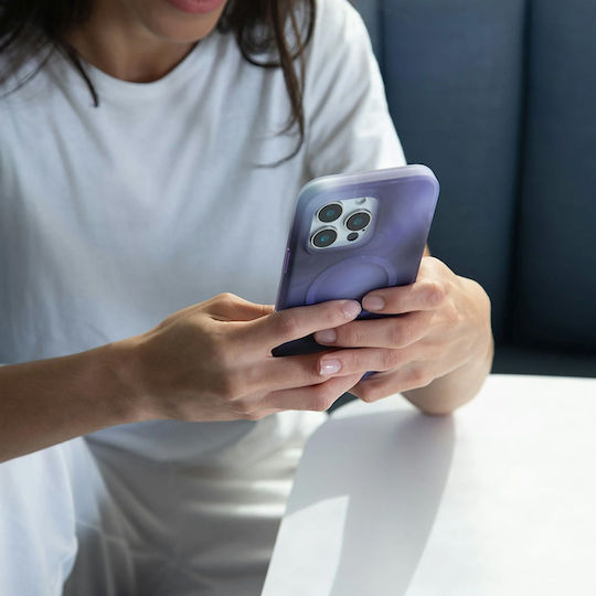 Carcasă Incase Halo Magsafe pentru iPhone 16 Pro Max, culoare Oil Slick Lilac