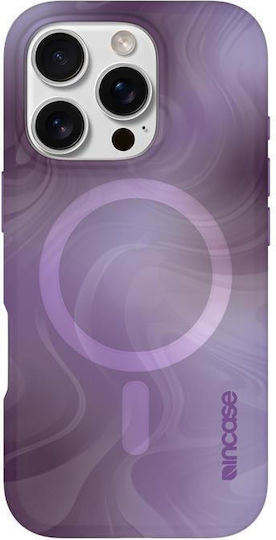 Carcasă Incase Halo Magsafe pentru iPhone 16 Pro, nuanță Oil Slick Lilac