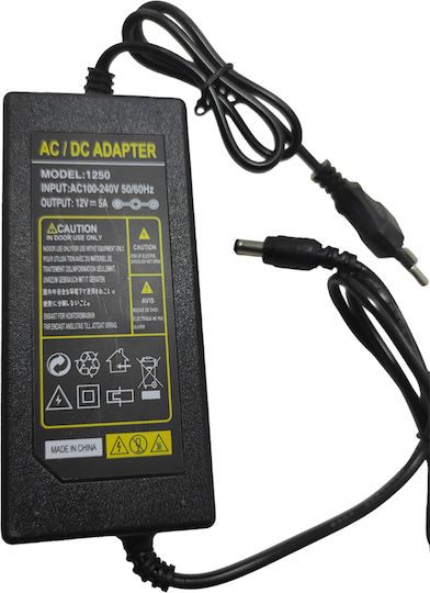 Universelles Netzadapter 12 5A mit Leistung 60W (YDT-1250)