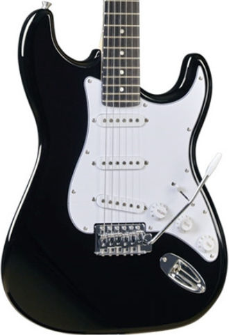Eko Електрическа Китара Stratocaster Черен EKO00125