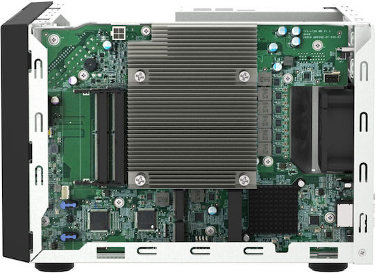 QNap TVS-h874 NAS Tower with 8 slots for HDD/M.2/SSD and 2 Ethernet ports