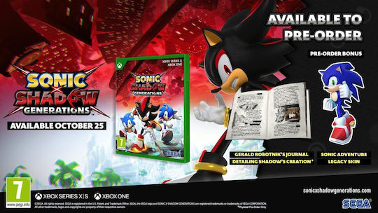 Sonic x Shadow Generations Xbox Series X Game
