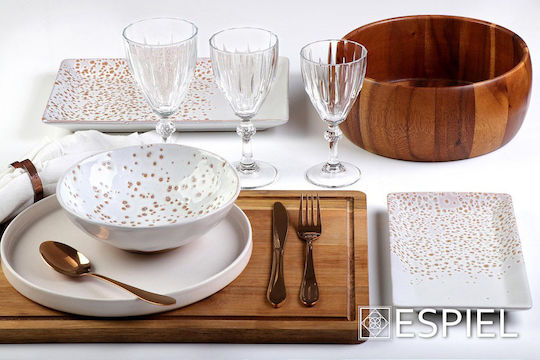 Espiel Inox Fruit/Dessert Fork Set Rose Gold Prime 17.8cm 12pcs