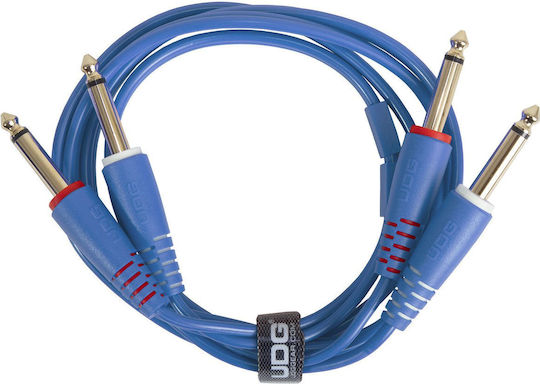 UDG Cable 2 x 6.3mm male - 2x 6.3mm male 3m Yellow (U97004YL)