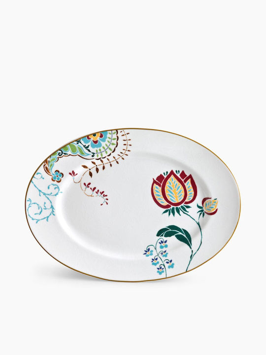 Ionia Fantasy Serving Plate Oval Porcelain Multicolour 36εκ. 1pcs Ionia Fantasy Serving Plate Oval Porcelain Multicolour 36εκ. 1pcs