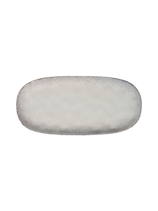 Estia Vignette Stoneware Сервизна Плато Керамично Сив 31.3x15бр 1бр