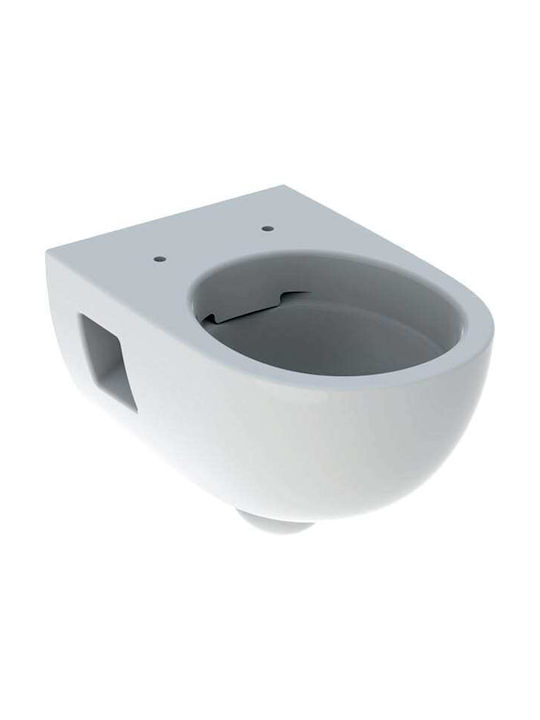 Geberit Smyle Λεκάνη Κρεμαστή με Κάλυμμα Soft Close Λευκή Geberit Smyle Λεκάνη Κρεμαστή με Κάλυμμα Soft Close Λευκή