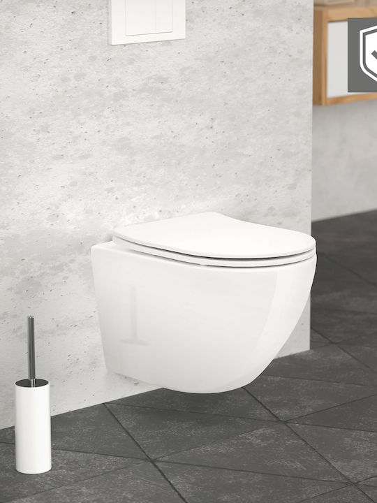 ML-Design Λεκάνη Κρεμαστή Λευκή 4064649130579