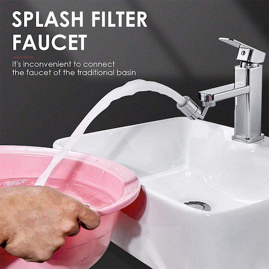 Flexible Splash Filter Faucet with Filter