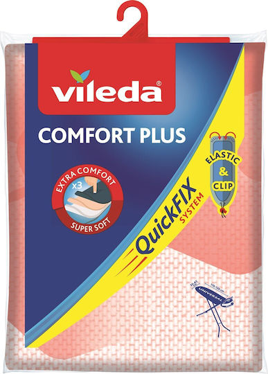 Vileda Comfort Plus Ironing Board Cover Blue 130x40cm