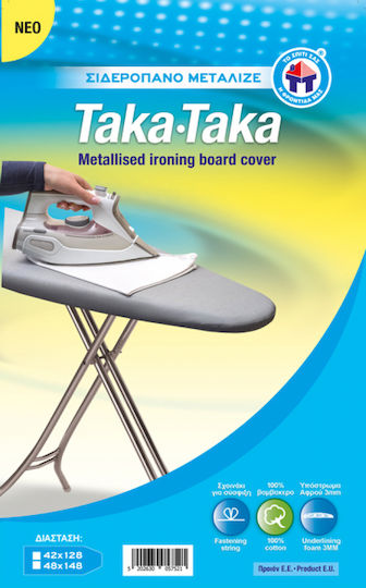 Labico Σιδερόπανο Γκρι 140x50cm