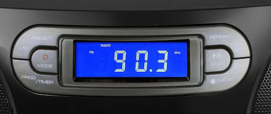 Blaupunkt Boombox BB18BK Φορητό Ηχοσύστημα με CD / MP3 / USB / Ραδιόφωνο Μαύρο