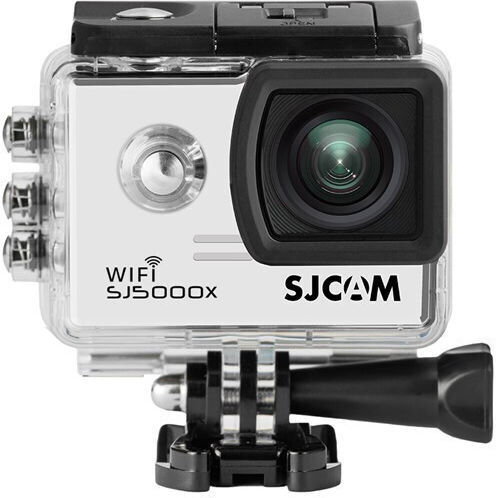 SJCAM SJ5000X 32GB Action Camera 4K Ultra HD Underwater (with Case) with Screen 2" and Wi-Fi White