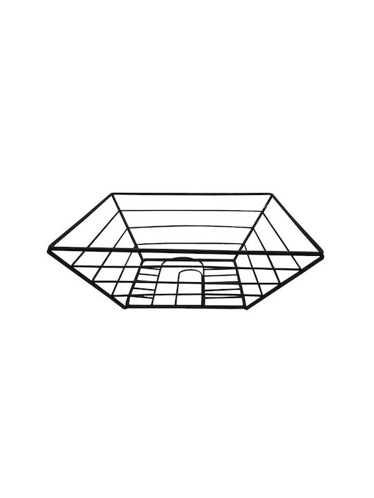 Ankor Fruitieră Metalic Negru 25x25x9buc