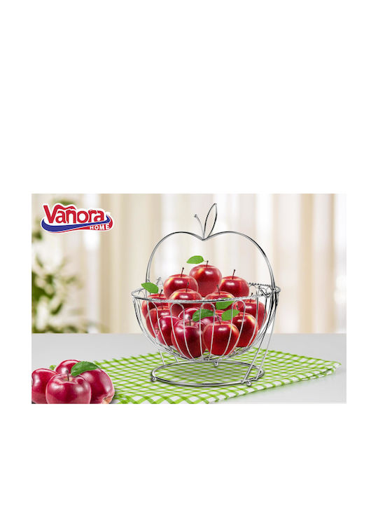 Vanora Fruitieră Metalic Argintiu 30x29buc