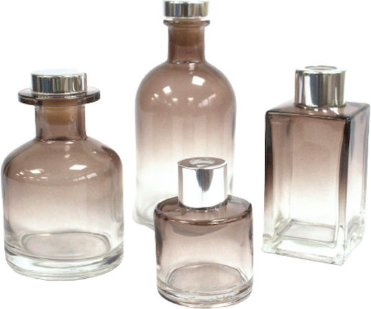 Nostos Pure Flasche Wasser Glas mit Korken Transparent 250ml