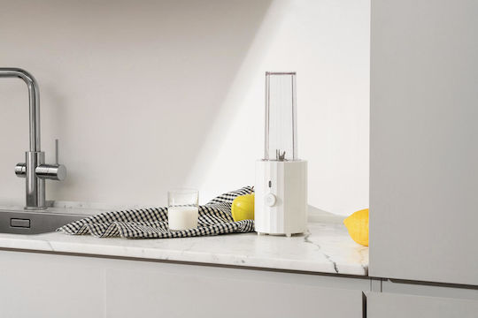 Alessi Plisse Blender with Tritan Jug 550 ml White