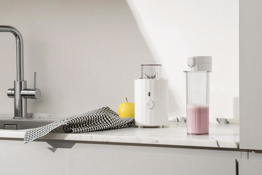Alessi Plisse Blender with Tritan Jug 550 ml White