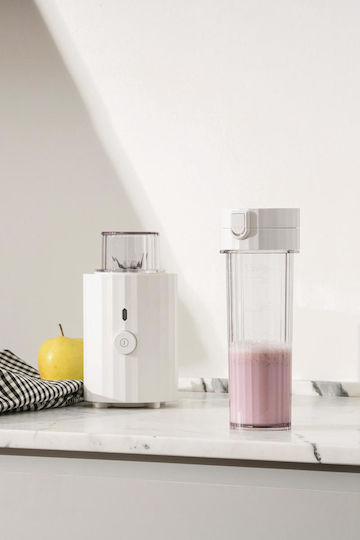 Alessi Plisse Blender with Tritan Jug 550 ml White