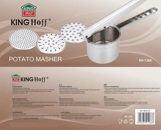 KING Hoff Inox Potato Press 26x12cm
