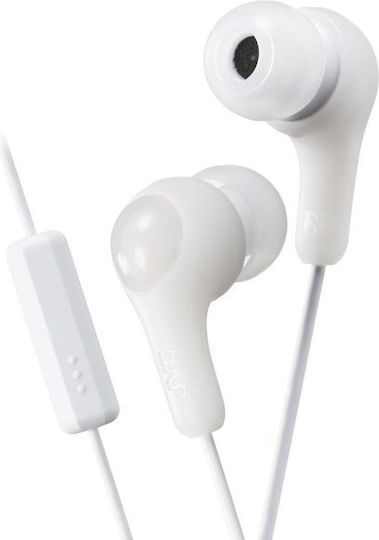 JVC Ακουστικά Ψείρες In Ear HA-FX7 Λευκά