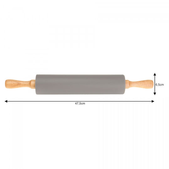 KING Hoff Silicone Kitchen Rolling Pin 47cm 1pcs