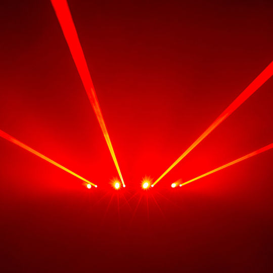 Evolite Laser LED Κόκκινο / RGBW