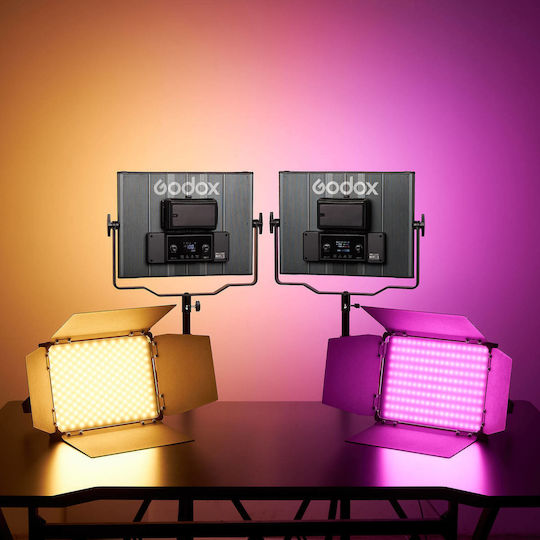 Godox Bi-Color COB Licht 120W RGB mit Lichtstärke Lux 4900