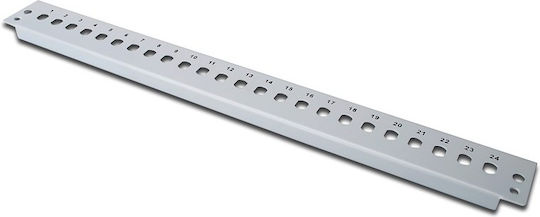 Digitus Οπτικό Patch Panel για Rack 1U 24 Θυρών Μαύρο