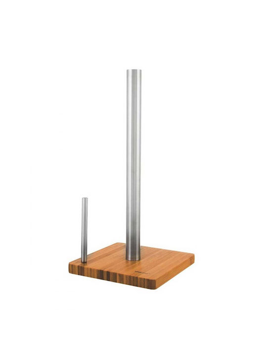 KING Hoff Wooden Paper Towel Holder Gray 16x16x32.5cm KH-3921
