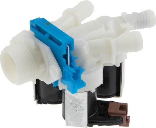 Βαλβίδα Τριπλή Πλυντηρίου Ρούχων Aeg Zanussi Electrolux 180° 12&14mm 230v Μετρητή Ροής