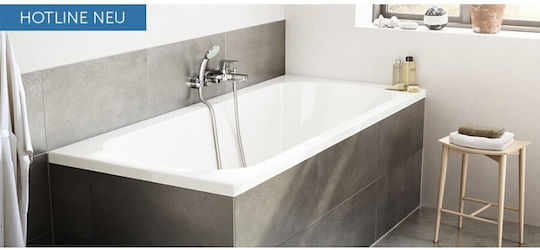 Ideal Standard Hotline Μπανιέρα Ακρυλική 170x80cm